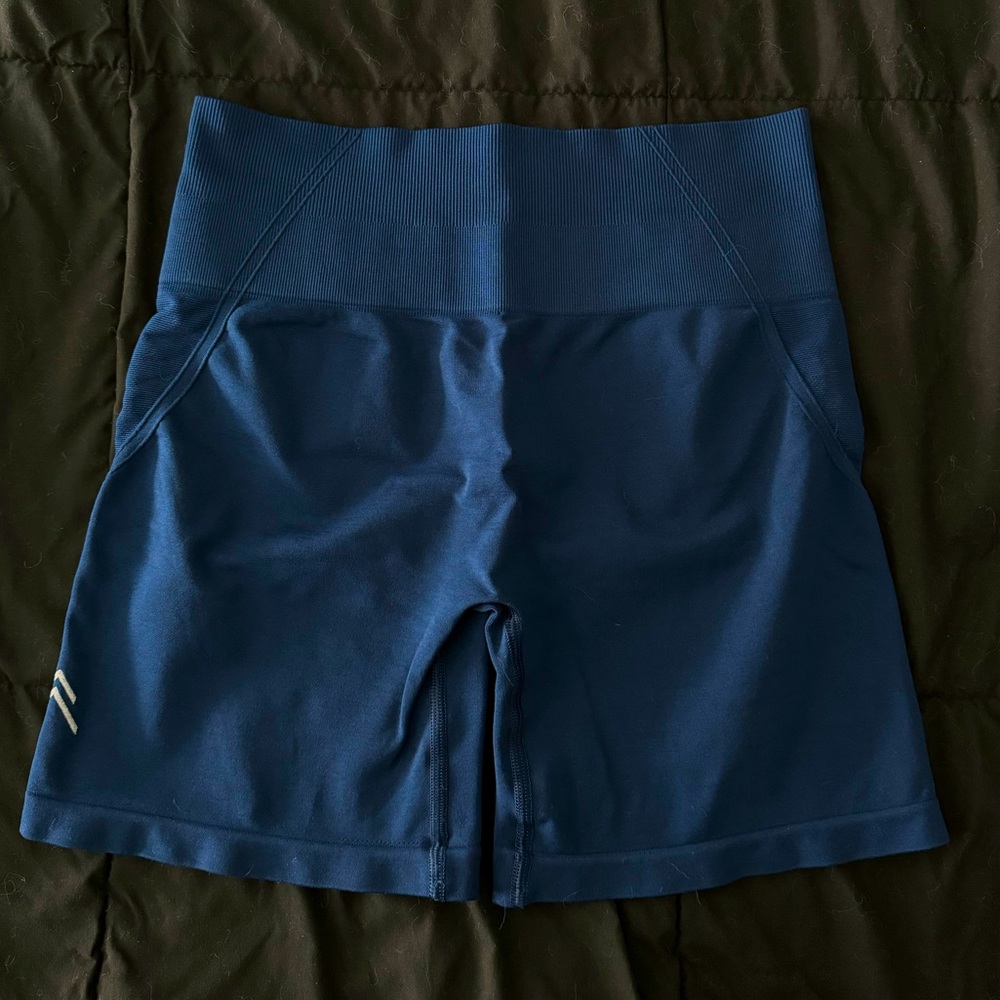Oner Active Midnight Effortless Seamless Shorts — Midnight — Knitted Logo